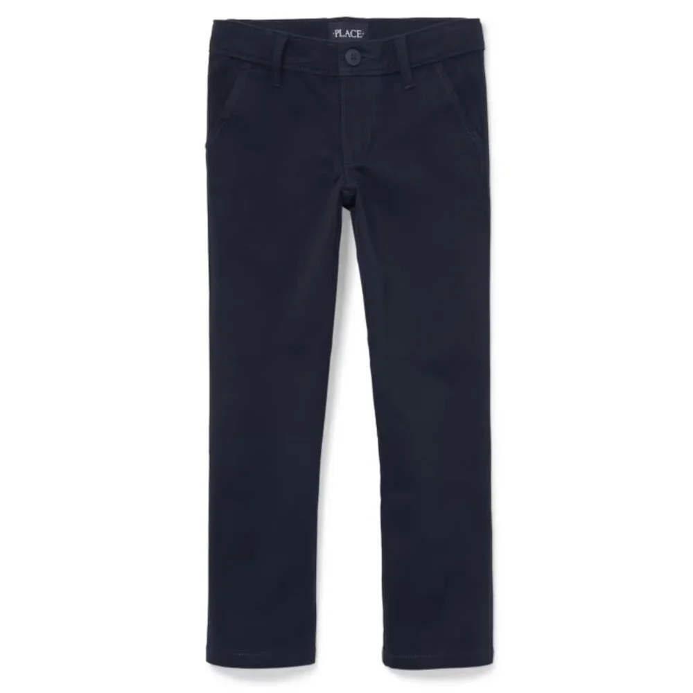 The Children's Place Girls Uniform Stretch Skinny Chino Pants - Lot of 2